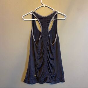 Lululemon charcoal gray tank size 10